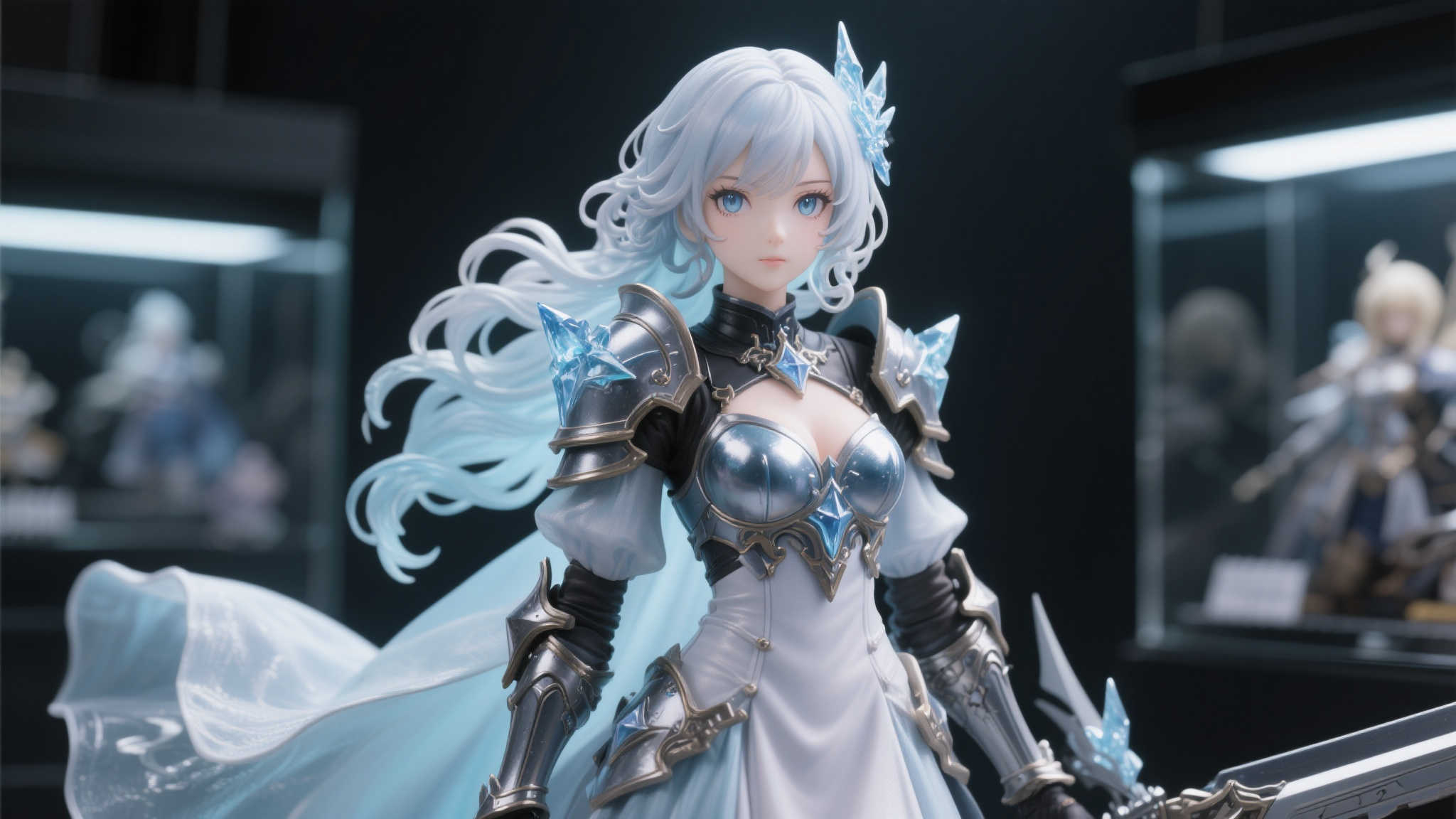 《黑夜君临》中的复仇者角色模型:洁白肤色尽显纯美! 《黑夜君临》中的复仇者角色模型:洁白肤色尽显纯美!